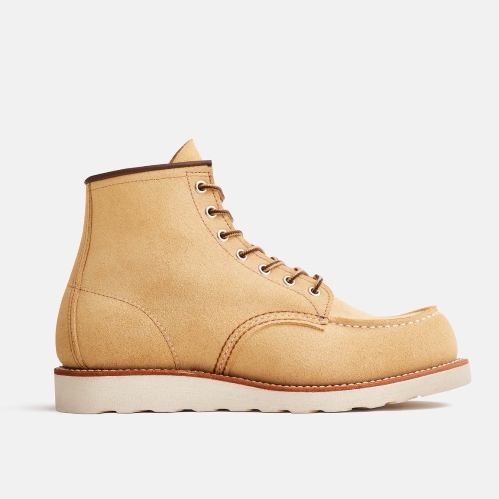 Red Wing Classic Moc 6-Inch Boot in Hawthorne Abilene Leather Men’s Size 11